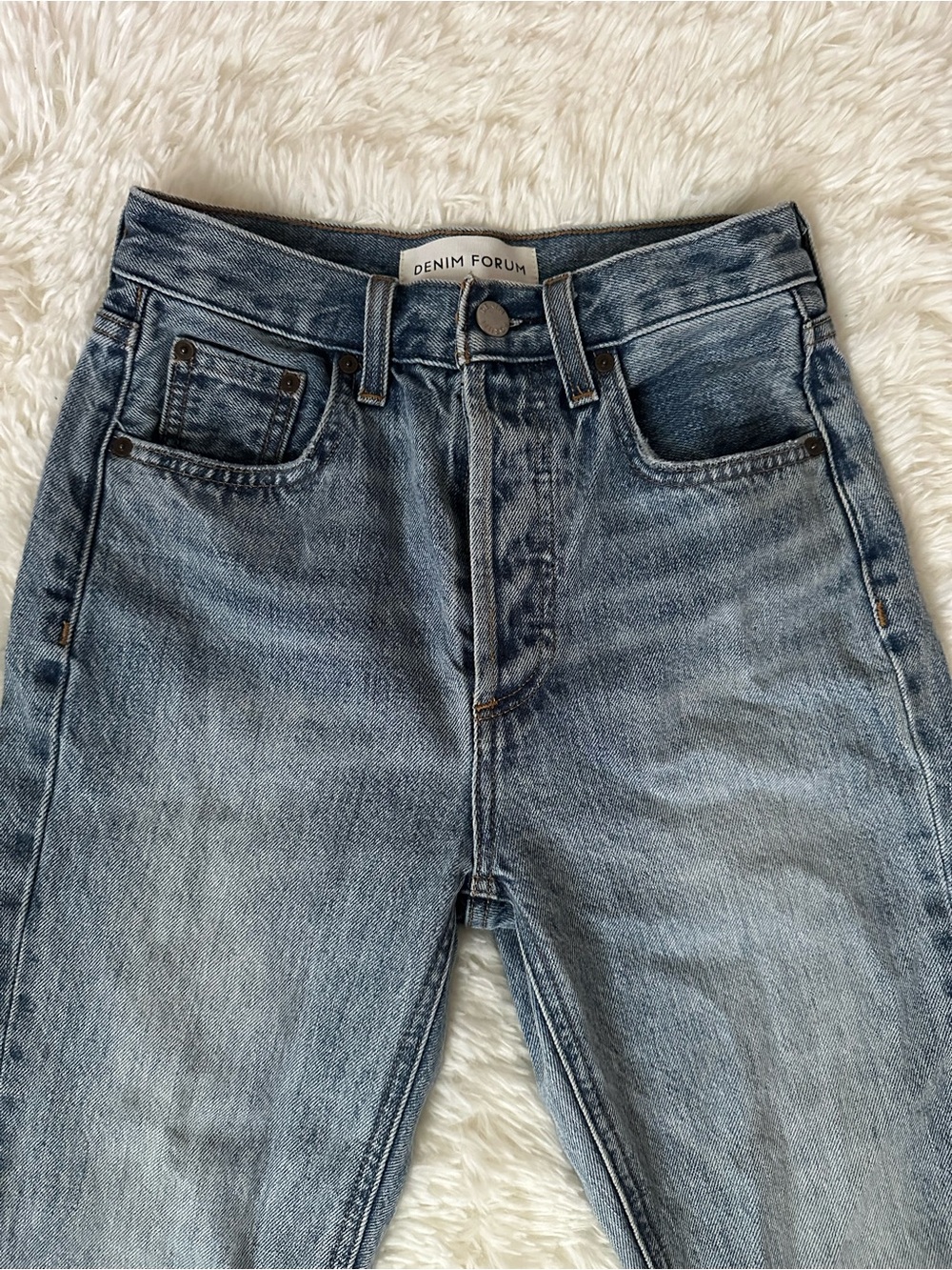 Denim Forum Dillon High Rise Slim 28L - Sz 24 - Picture 4 of 11